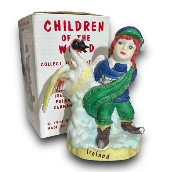 Vintage 1992 RSVP International Inc. Children of the World IRELAND Figurine Hand - Picture 1 of 5